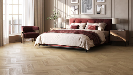 Кварцевый паркет Quartz Parquet Английская Ёлка Дуб Лимба 33-405 5/0,6 мм